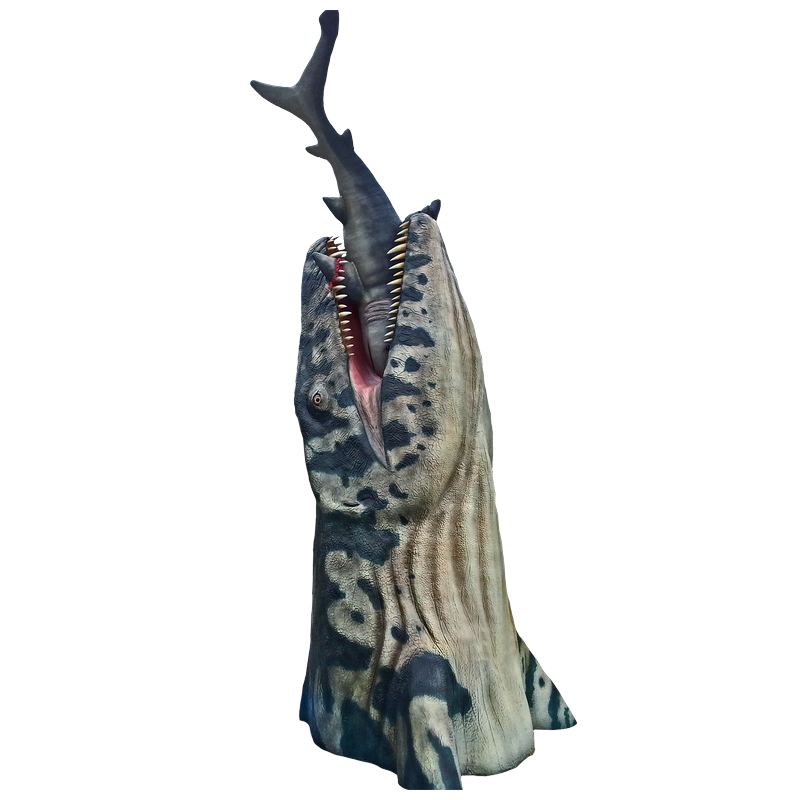 Mosasaurus vs. Hai