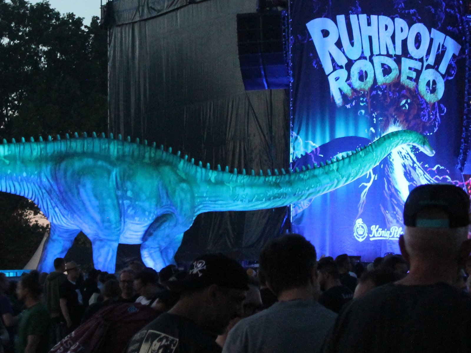 Themen-Großfigur für das Ruhrpott Rodeo